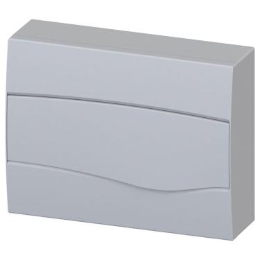 Imagem de Centro De Distribuição De Sobrepor Para 12 Disjuntores Com Porta Opaca Din Ip40 - 096.200.042 - Brum