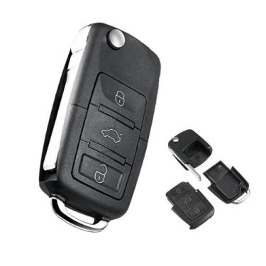 Imagem de Chave de carro falsa porta comprimidos moeda simulação Modelo Volkswag