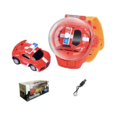 Imagem de Mini Carro RC Para Crianças, Controle Remoto De 10M, Carro De Cartoon 