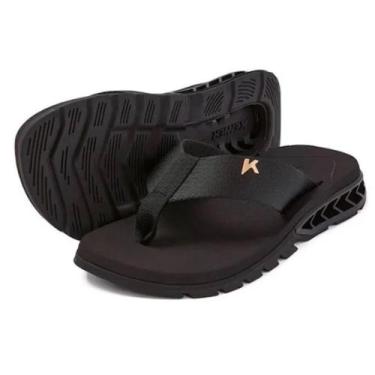 Imagem de Chinelo Sandalia Kenner Rakka DBT 116 Preto Vermelho, Preto, 40