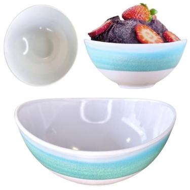 Imagem de Tigela Bowl Em Melamina Borda Decorada Cozinha 300ml - Fx