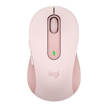 Imagem de Mouse bluetooth logitech signature m650 rosa 910-006251