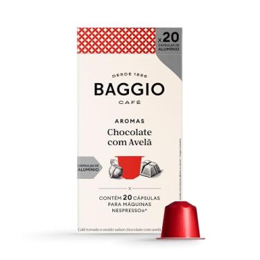 Imagem de Cápsulas de Café Baggio Café Aroma Chocolate com Avelã, compatível com Nespresso, conté...