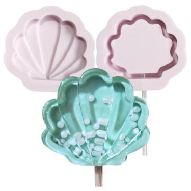 Imagem de Molde de Silicone Concha Chocalho - Mimos de Açúcar Ltda