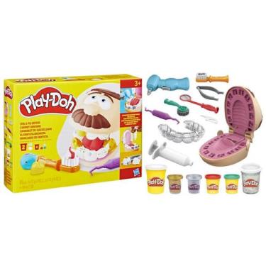 Imagem de Massinha Play Doh Brincando De Dentista Hasbro F1259