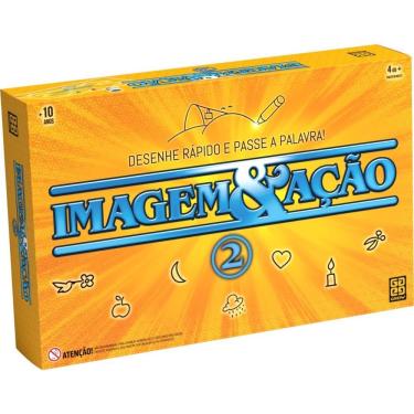 Imagem de Jogo de Tabuleiro Imagem e Ação 2 com 2400 Palavras e Expressões para Desenhar e Adivinhar Grow