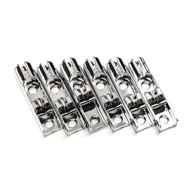 Imagem de Ponte para Baixo 6 Cordas Fixa IDV-6B-CR1561 Cromada com Parafusos e Chave Allen Spirit
