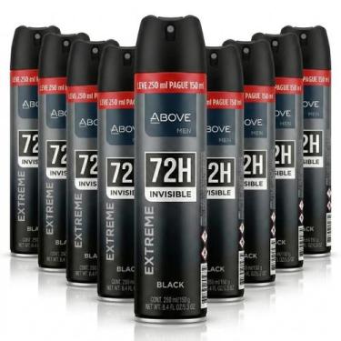 Imagem de Kit com 12un Desodorante Antitranspirante Above Maxx Extreme Black 250