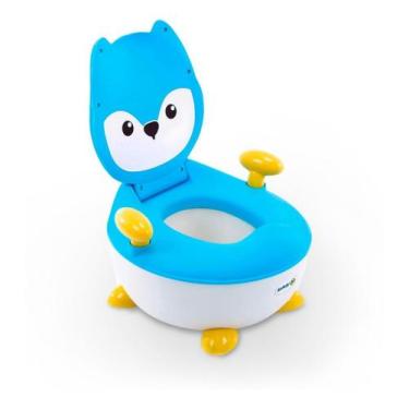Imagem de Privada Infantil Fox Potty Raposa Safety 1st Troninho Rosa e Azul, Azu
