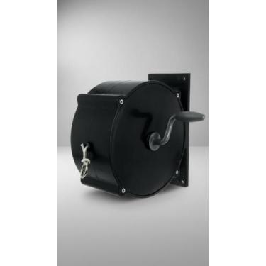 Imagem de Varal Retrátil de Parede 30m Preto - Congratulations Store