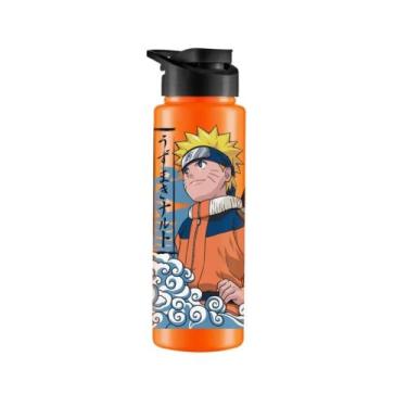 Imagem de Garrafinha Squeeze Infantil Personagem 750ml Livre Bpa Tampa - Bandeir