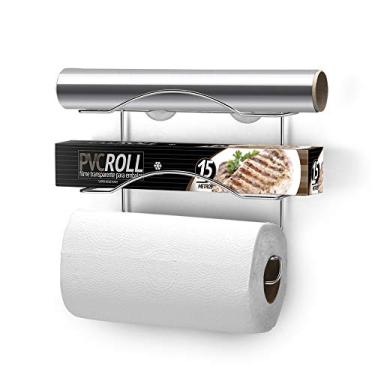 Imagem de Cook Home Organizador 3 Rolos, 24cm, Cromado, Arthi