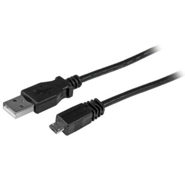 Imagem de StarTech .Com 10 Ft. (3 M) USB Para Cabo Micro USB - USB 2.0 A A Micro B - - Cabo Micro USB (Uusbhaub10) Preto 10 Pés / 3M