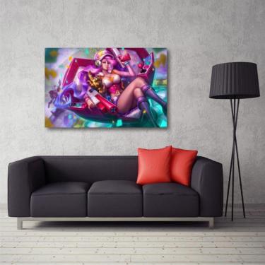 Imagem de Quadro decorativo League of Legends LOL - Tela em Tecido 3