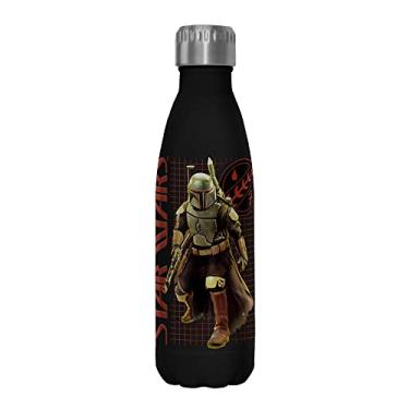 Imagem de Star Wars Garrafa de água de aço inoxidável Grid, 500 ml, multicolorida