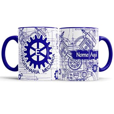 Imagem de Caneca Engenharia Engenheiro Mecânica com Nome