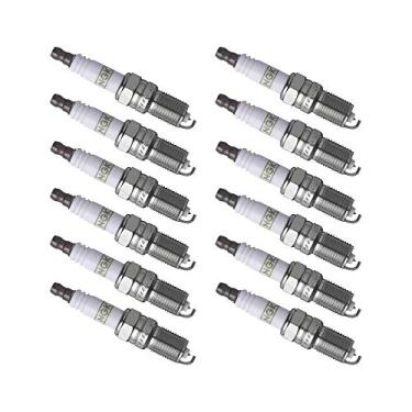 Imagem de NGK G Power Platinum Spark Plug BKR5EGP (pacote com 12) para Mercedes-BENZ S600 BASE 1994-1998 6.0L/5987cc