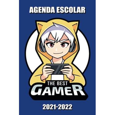 Imagem de Agenda escolar 2021 2022: Planificador escolar diario | Septiembre de 2021 a Agosto de 2022 | 2 días por página | Ideal para Colegio, secundaria, estudiante | The best gamer