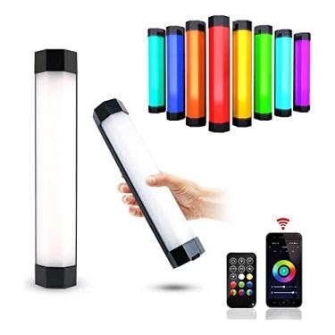 Imagem de Bastao Tubo Iluminador Led Rgb Ip67 A Prova De Chuva Com Controle Luxceo P200 Luuk Young