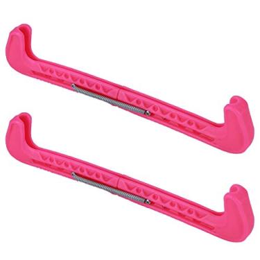 Imagem de A sixx Protetor de lâmina de skate, capa de lâmina de patinação no gelo, resistente e seguro para esportes e esqui (rosa)