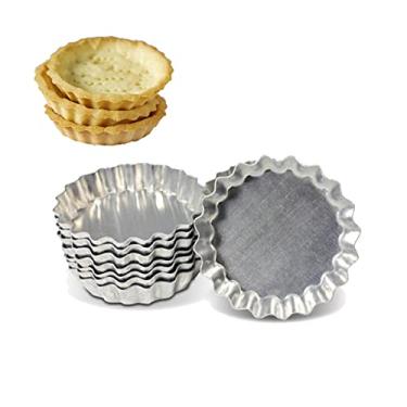 Imagem de Forma Torta Maça Crespa Nº7 Fundo Fixo (8,3x6,5x1,8cm)