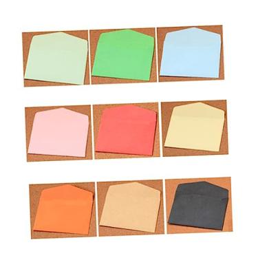 Imagem de Ciieeo 100 Unidades Envelope Tamanho Carta Envelopes Coloridos Mala Direta Comercial Manga De Envelope De Presente Envelope De Cartas Envelopes Minúsculos Papel Kraft Cartão De Nota