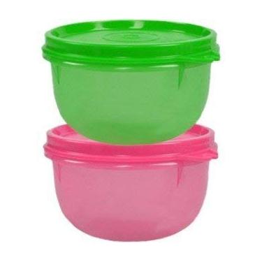 Imagem de Tupperware Tigelas/Copos (Tropical Twins Redondos) - 250 ml - Conjunto de 2