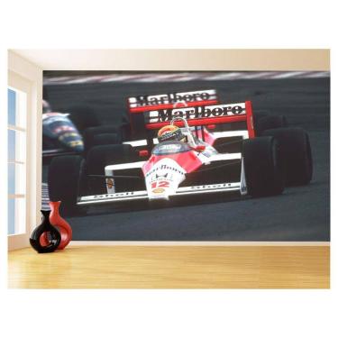 Imagem de Papel De Parede 3D Carro F1 Mclaren Mp4/4 Senna 3,5M Cxr131