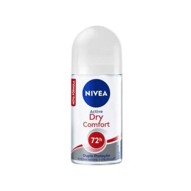 Imagem de Desodorante Antitranspirante Roll On Nivea Active - Dry Comfort Femini