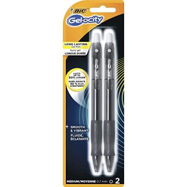 Imagem de Bic Velocity Retractable Medium Point Gel Pens 2/Pkg