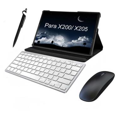 Imagem de Capa Para Tablet Galaxy A8 X205 Com Teclado +Mouse + Caneta