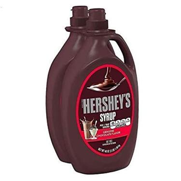 Imagem de Hersheys 2-48 Oz Genuine Chocolate Flavor Syrup, 96 Oz
