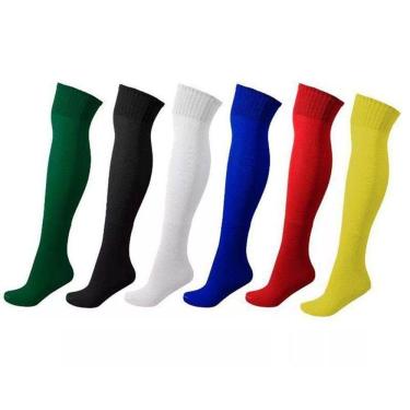 Imagem de Kit com 50 Meião futebol infantil masculina Apollo 966