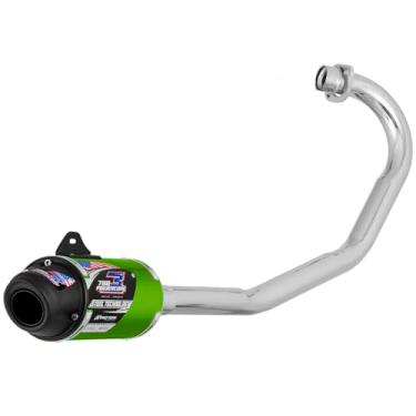Imagem de ESCAPAMENTO PRO TORK POWERCORE 3 STEEL TECHNOLOGY TITAN 150 / FAN 150 ESD 2009/13 VERDE
