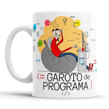 Imagem de Caneca Garoto De Programa Geek Programador