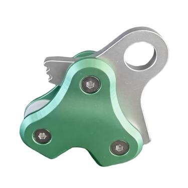 Imagem de Fancyes Retrator de corda de mergulho, retrator de corda de metal, polia de liga de alumínio, bóia de mergulho livre, acessórios de mergulho, Verde