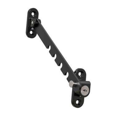 Imagem de Generic Fechadura de segurança para janela, limitador de janela, fácil de instalar, restritor de abertura ajustável para janela de batente, quarto, cozinha, preto