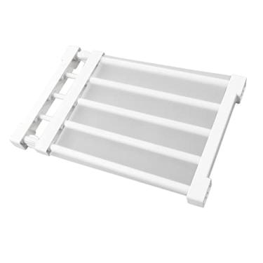 Imagem de Prateleira de Tensão de Armário, Prateleira Separadora de Armário Expansível, Divisória de Armazenamento para Armário de Guarda-roupa, Sapateira para Livros, (38‑55 cm/15‑21,7