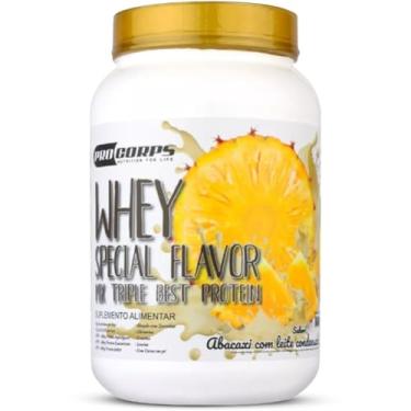 Imagem de Whey Protein 840g - 21g Proteína - Zero Açúcar (840g, Abacaxi com Leite Condensado)