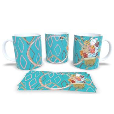 Imagem de Canecas Branca de Porcelana Personalizadas Pascoa 6 (Pascoa 113)