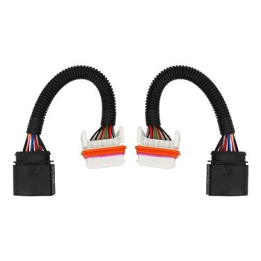 Imagem de Chicote de Fiação para Farol de Xênon, 2 Peças de Substituição para Farol Esquerdo e Direito, Proteção de Circuito 95563123910 para 2003 a 2006