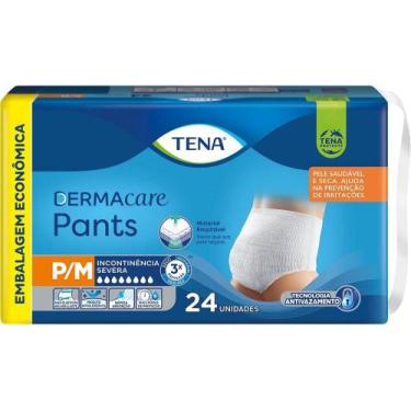 Imagem de Fralda roupa adulto tena pants dermacare p/m 24 unidades