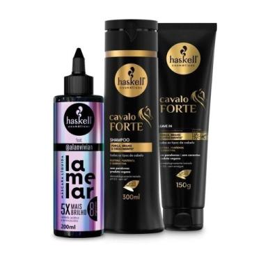 Imagem de Kit Haskell Máscara Líquida Lamelar e Cavalo Forte