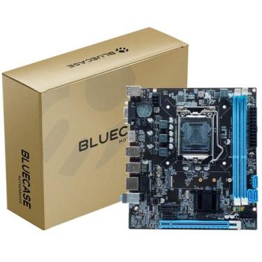 Imagem de Placa Mãe H61 1155 Ddr3 Sata Nvme Rede Gigabit Vga Hdmi - BLUECASE