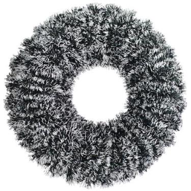 Imagem de Guirlanda Enfeite Neve Natal Decorar Porta Entrada Nevasca - AHL Comér