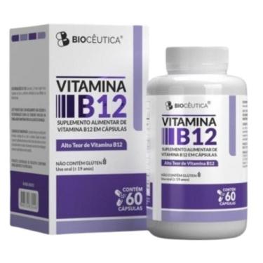 Imagem de Vitamina B12 (Metilcobalamina) 60 Cápsulas - Biocêutica - Bioceutica