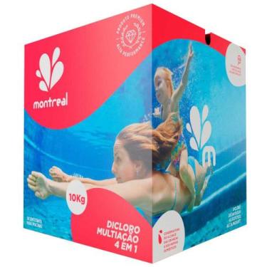 Imagem de Cloro Granulado Dicloro 4 em 1 Multiação 10 KG MONTREAL