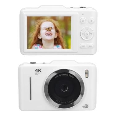 Imagem de Câmera Digital Bolso 4K, Câmera Digital Portátil Com Zoom Digital 48 MP e Zoom 16X Com Tela IPS HD 2,8 Polegadas, Câmera Vídeo Compacta para Viagens, Vlogging, Reuniões,