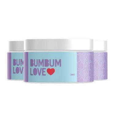 Imagem de Bumbum Love Bumbum Cream Creme para Estrias e Celulite 200g,  3 Potes