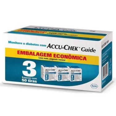 Imagem de Accu-Chek Guide Com 150 Tiras - Accu Chek - Roche
